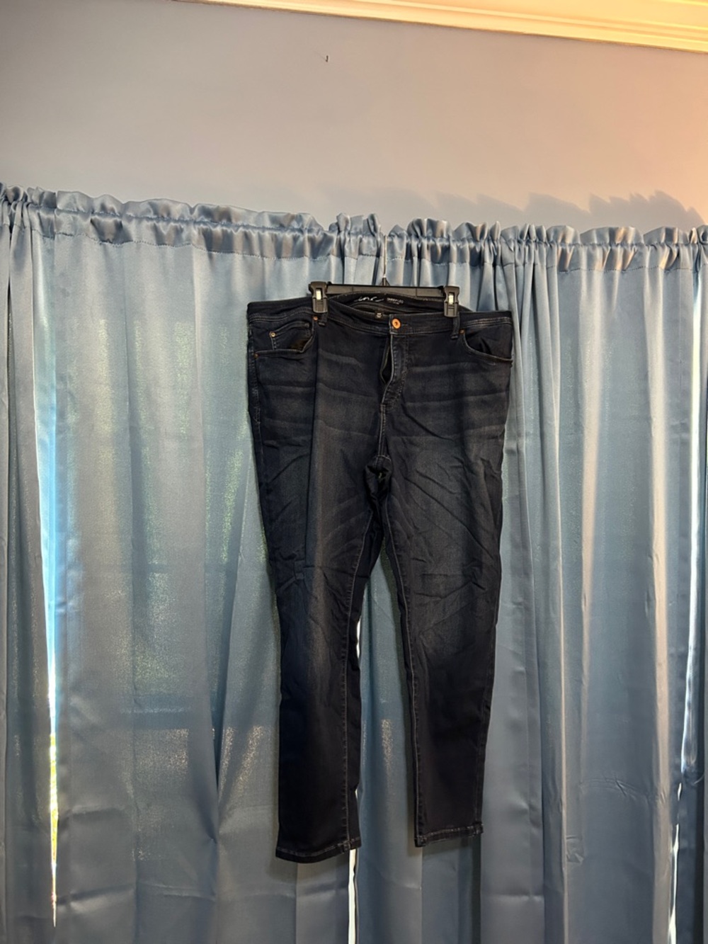 INC International Concepts Skinny Leg Jeans - Dark Blue